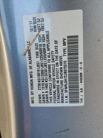 2018 HONDA ODYSSEY EX - 5FNRL6H72JB075515