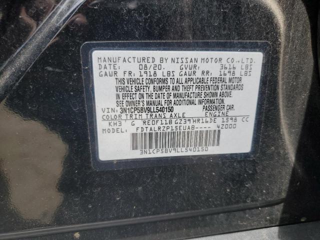 2020 NISSAN KICKS S - 3N1CP5BV9LL540150