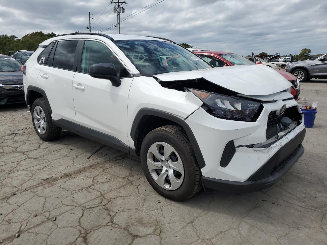 Lot #2989187680 2021 TOYOTA RAV4 LE