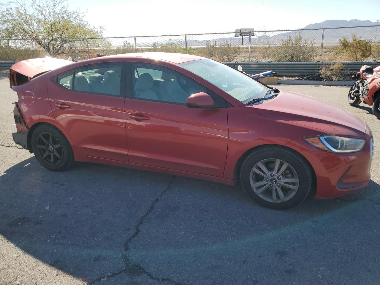 Lot #2970191287 2017 HYUNDAI ELANTRA SE