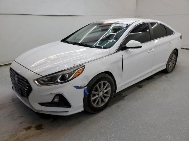 HYUNDAI SONATA SE 2018 white  gas 5NPE24AF3JH608996 photo #1