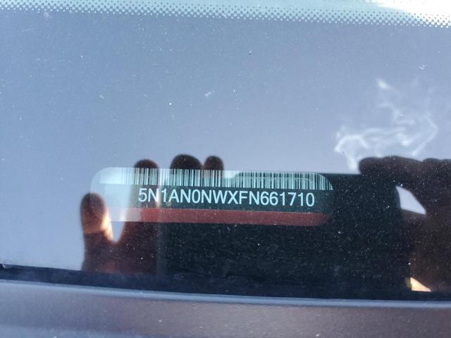 2015 NISSAN XTERRA X 5N1AN0NWXFN661710