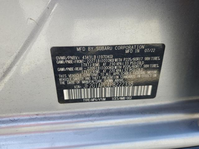 2023 SUBARU CROSSTREK - JF2GTAPC4P8222338