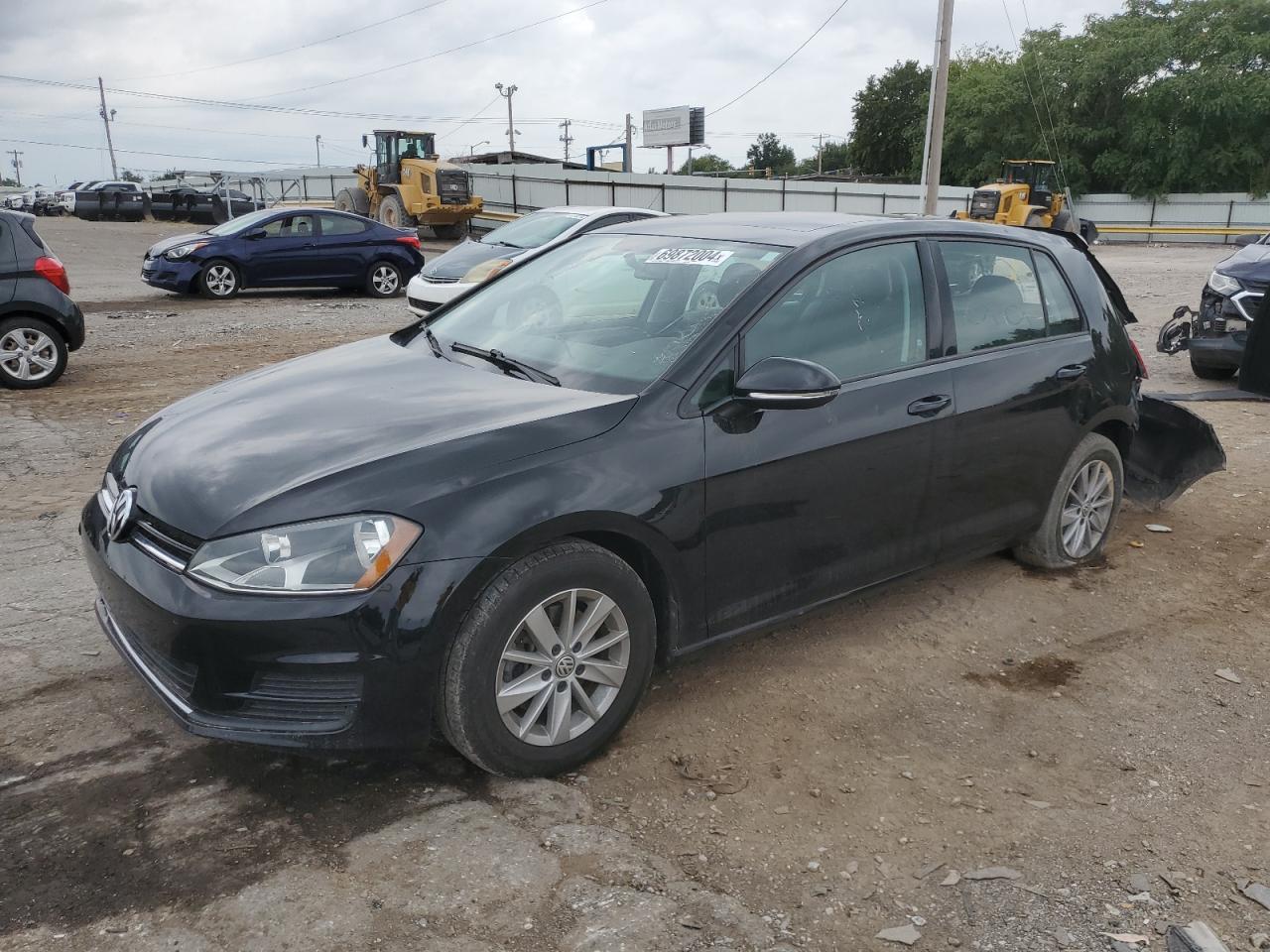 Lot #2872197196 2016 VOLKSWAGEN GOLF S/SE