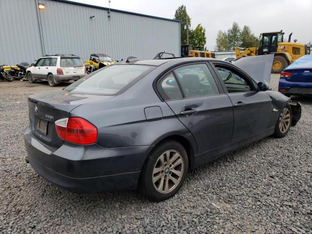 BMW 328 I 2007 gray  gas WBAVA33597PG39345 photo #4