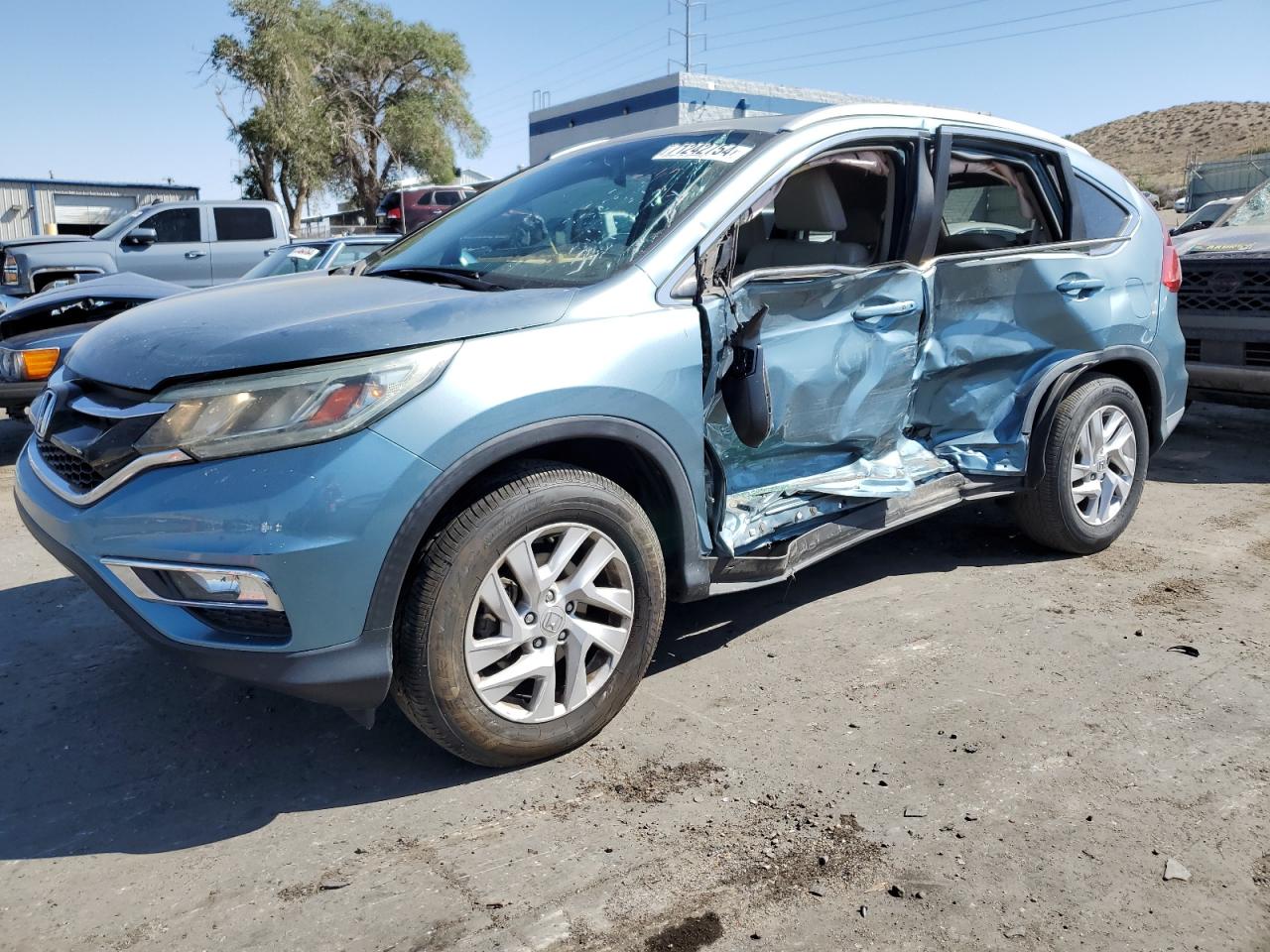 Lot #2869925627 2015 HONDA CR-V EXL