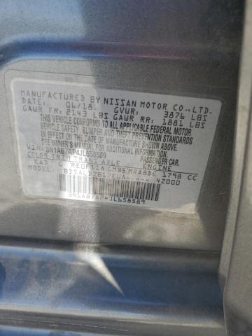 2018 NISSAN SENTRA S - 3N1AB7AP4JL658589