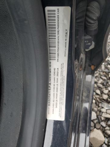 2017 MASERATI GHIBLI S - ZAM57RSA1H1221474