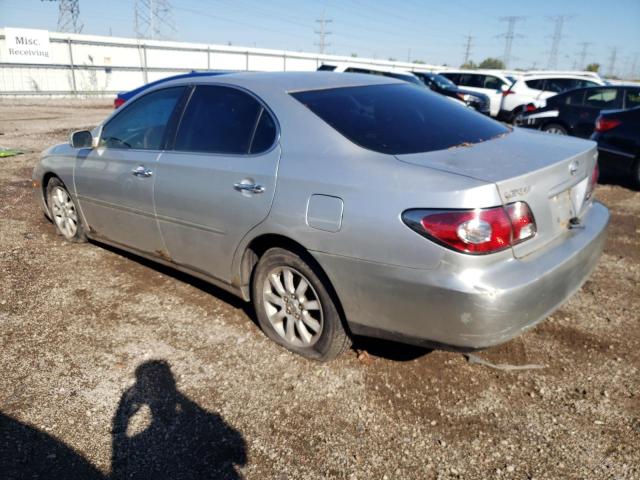 LEXUS ES 300 2002 silver  gas JTHBF30G220083874 photo #3