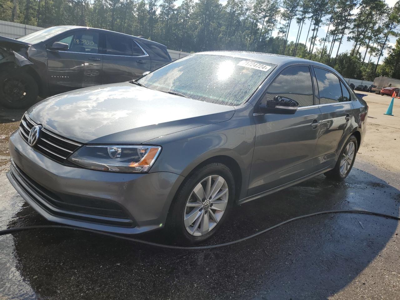 Lot #2908843933 2015 VOLKSWAGEN JETTA TDI