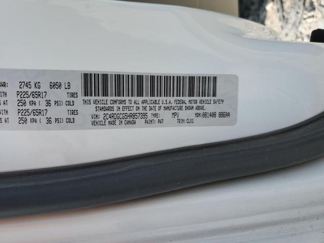 2017 DODGE GRAND CARA - 2C4RDGCG5HR857395