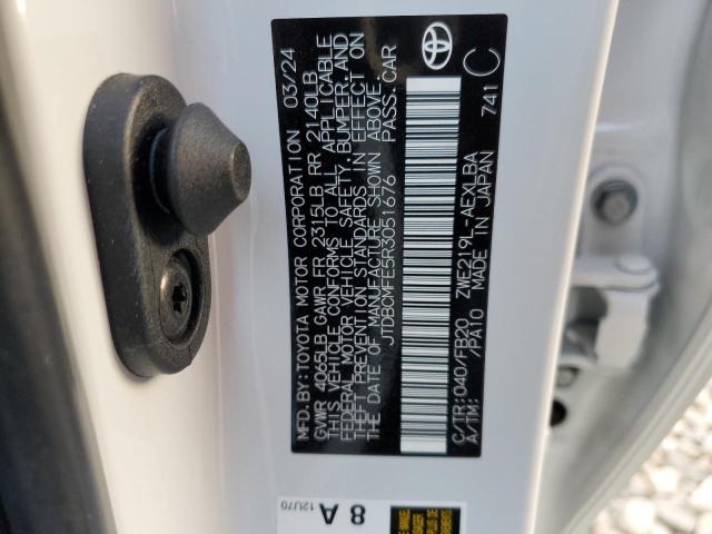 2024 TOYOTA COROLLA LE - JTDBCMFE5R3051676