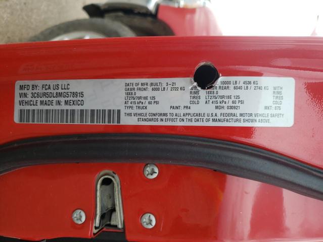 2021 RAM 2500 BIG H - 3C6UR5DL8MG578915