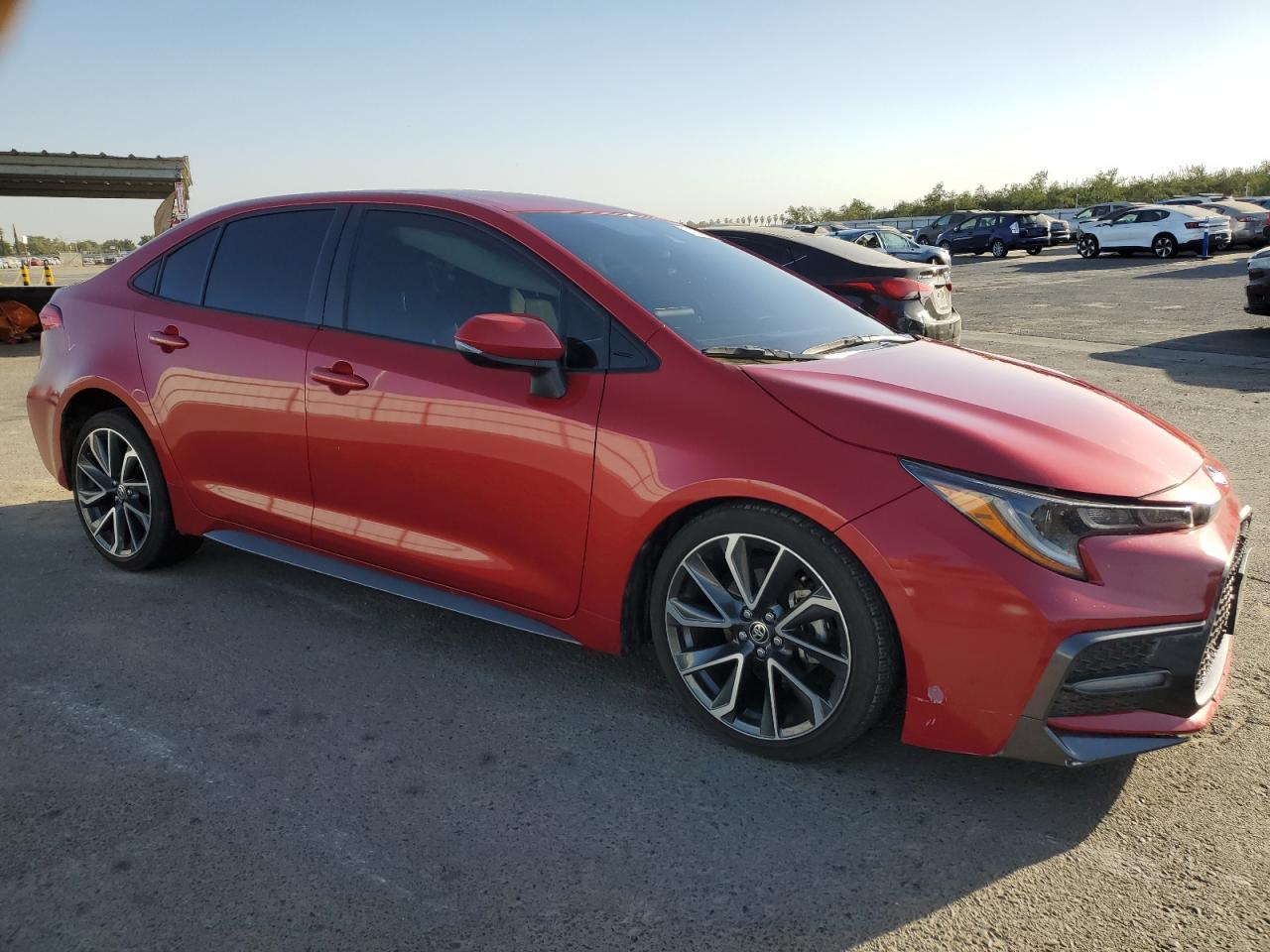 Lot #2974686136 2021 TOYOTA COROLLA SE