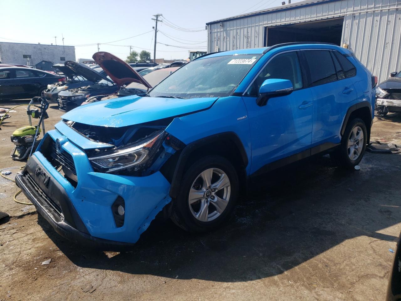 Lot #2940746295 2020 TOYOTA RAV4 XLE