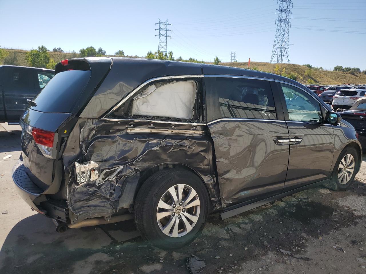 Lot #2888835445 2016 HONDA ODYSSEY EX