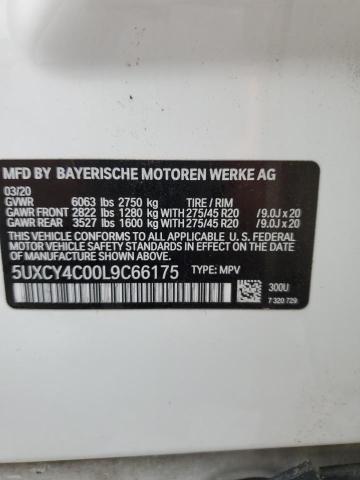 2020 BMW X6 SDRIVE - 5UXCY4C00L9C66175