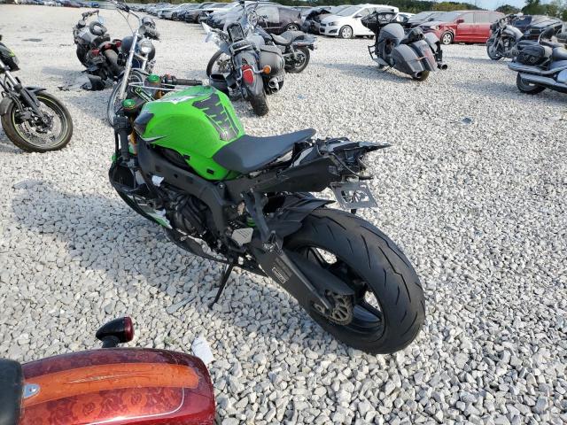 KAWASAKI ZX636 E 2015 green  gas JKBZXJE13FA016857 photo #4