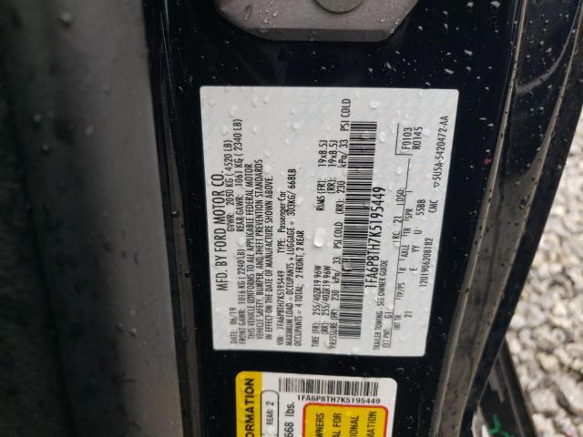 2019 FORD MUSTANG - 1FA6P8TH7K5195449