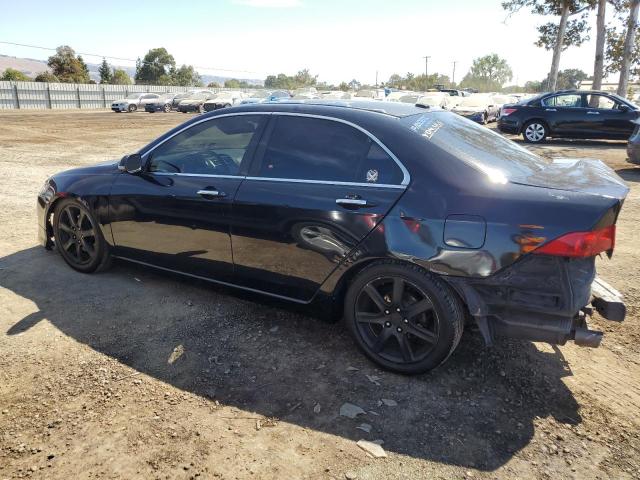 ACURA TSX 2005 black  gas JH4CL95915C008578 photo #3