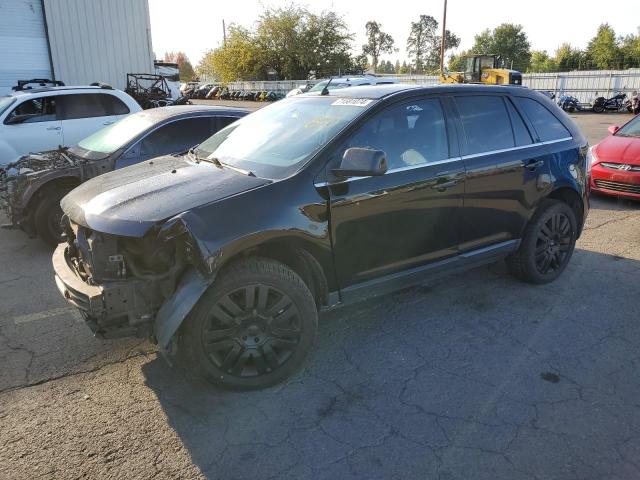 FORD EDGE 2008 black  gas 2FMDK49C28BA62005 photo #1