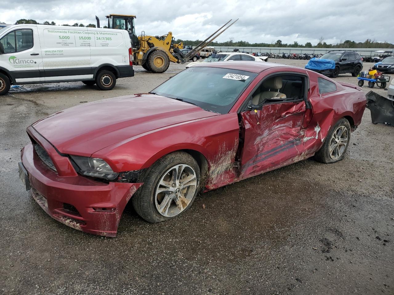 Lot #2974624471 2014 FORD MUSTANG