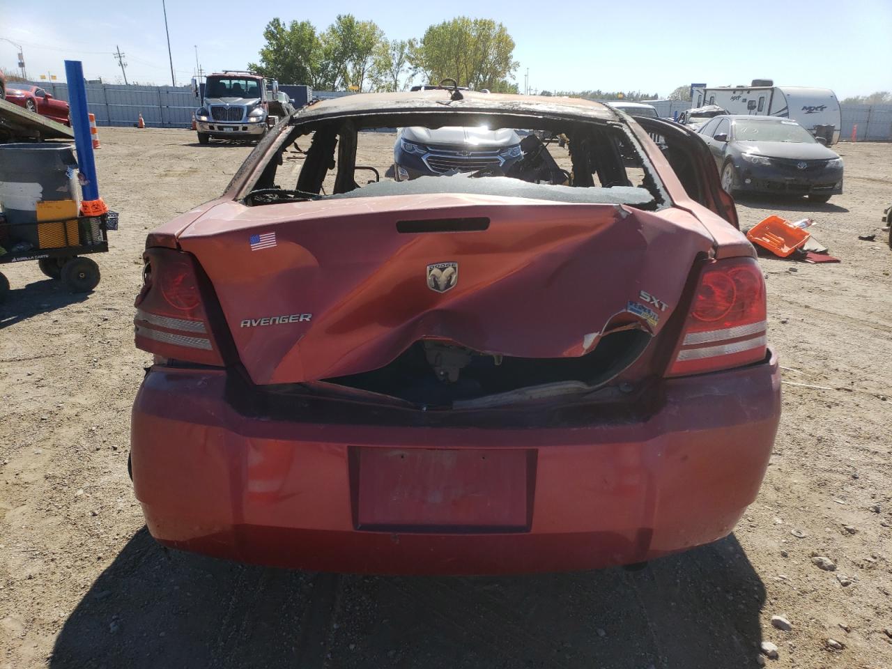 Lot #2895396386 2008 DODGE AVENGER SX