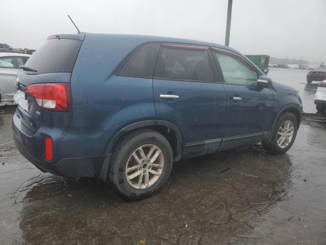 KIA SORENTO LX 2015 blue 4dr spor gas 5XYKT3A69FG556265 photo #4