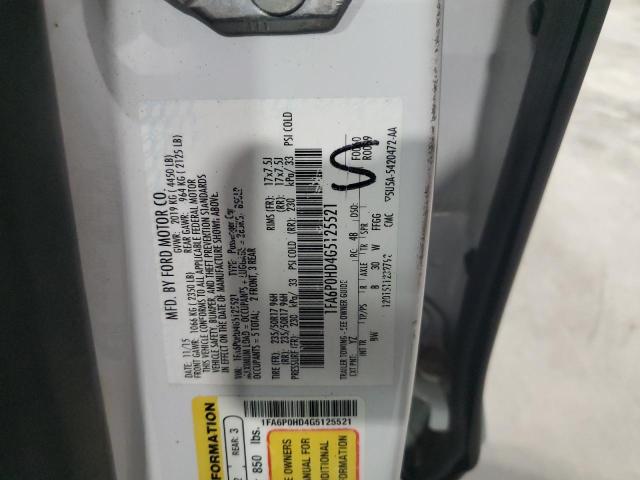2016 FORD FUSION SE - 1FA6P0HD4G5125521