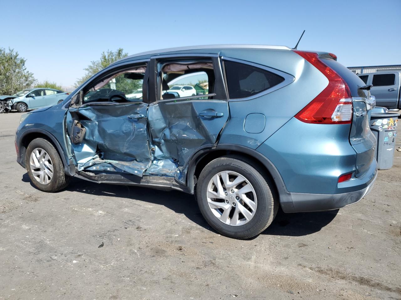 Lot #2869925627 2015 HONDA CR-V EXL