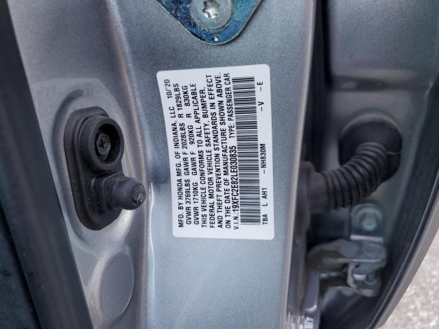 2020 HONDA CIVIC SPOR - 19XFC2E82LE030835