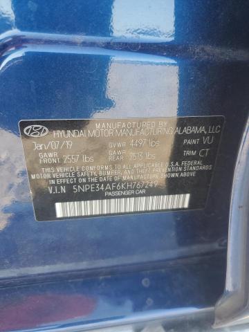 2019 HYUNDAI SONATA LIM - 5NPE34AF6KH767249