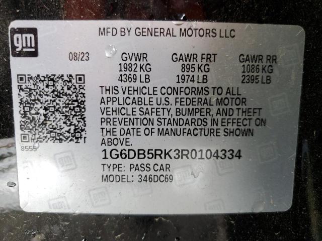 2024 CADILLAC CT4 PREMIU - 1G6DB5RK3R0104334