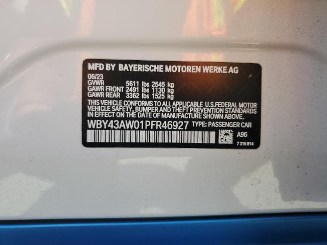 2023 BMW I4 EDRIVE - WBY43AW01PFR46927