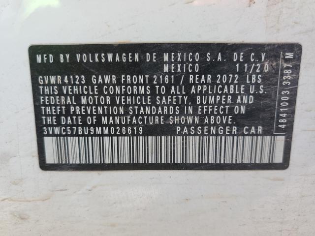 2021 VOLKSWAGEN JETTA S - 3VWC57BU9MM026619