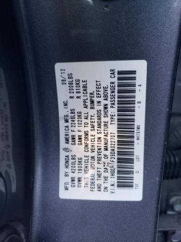 VIN 1HGCR2F35DA022707 2013 Honda Accord, LX no.12