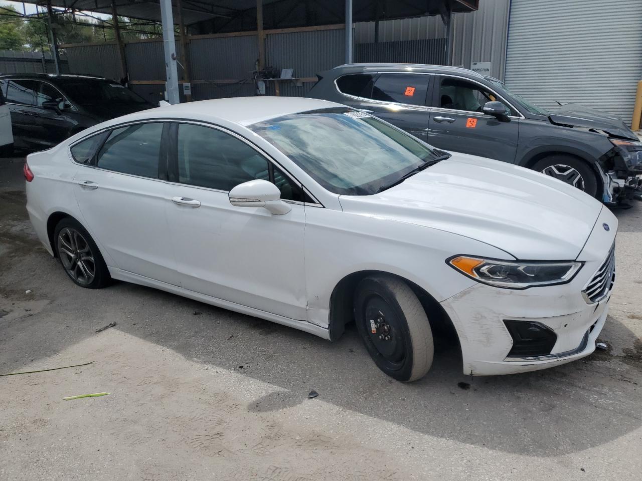 Lot #3003325140 2019 FORD FUSION SEL