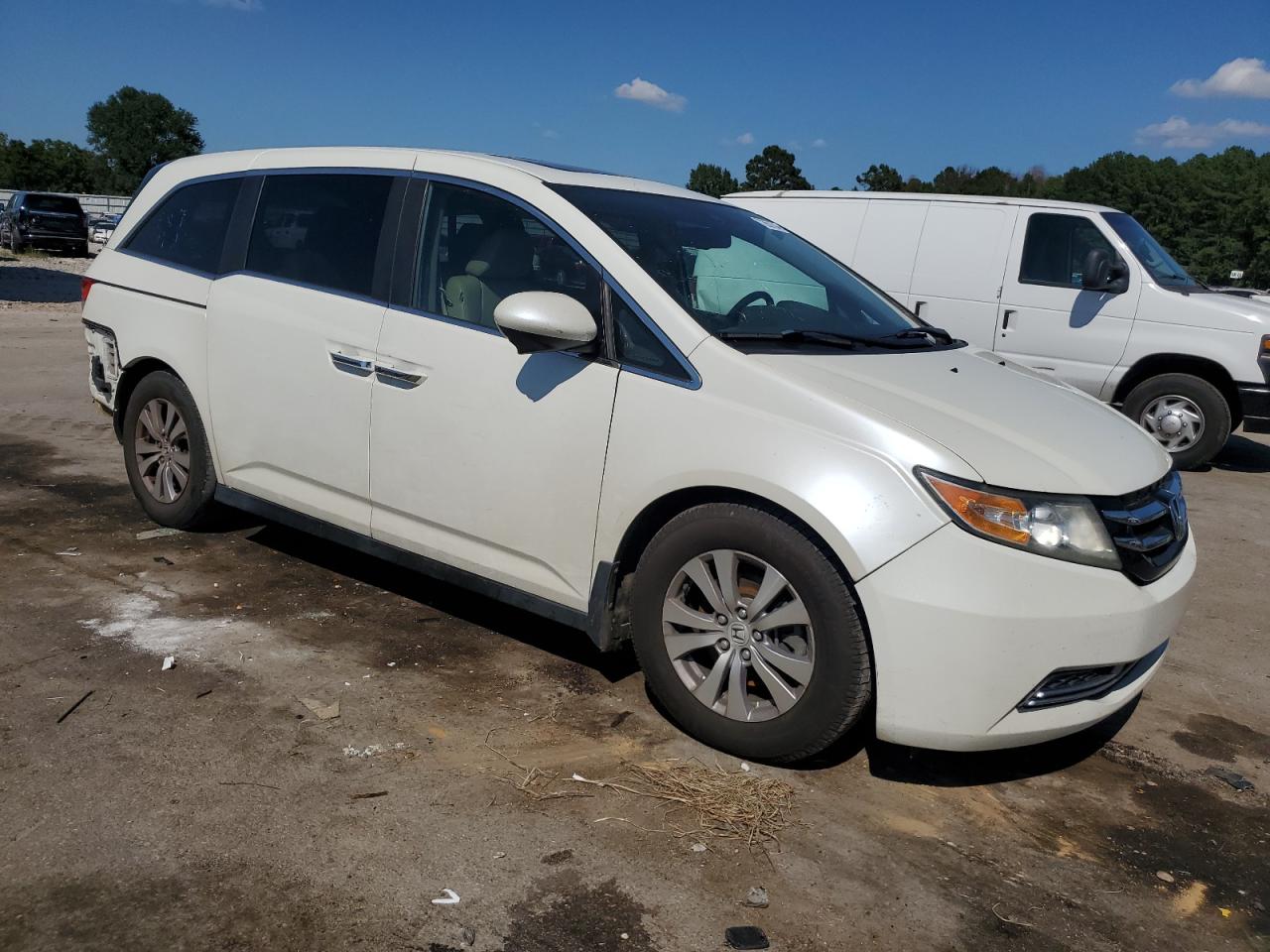 Lot #2862554314 2014 HONDA ODYSSEY EX