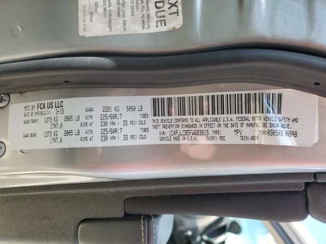 2015 JEEP CHEROKEE L - 1C4PJLCB5FW683815