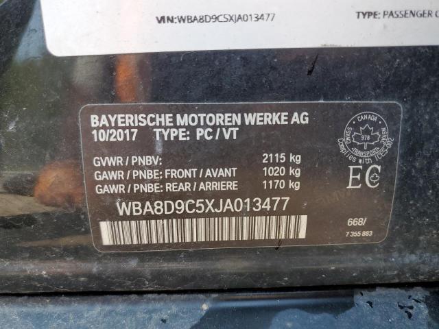 VIN WBA8D9C5XJA013477 2018 BMW 3 Series, 330 XI no.12