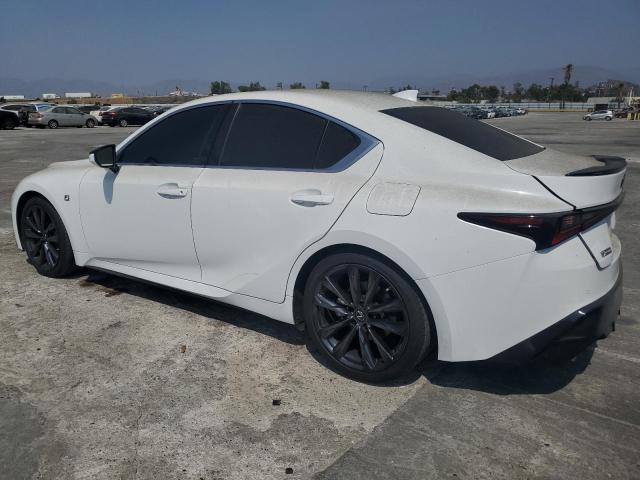 LEXUS IS 350 F S 2021 white  gas JTHGZ1B24M5042929 photo #3