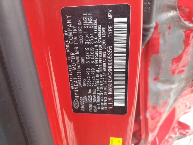 2022 HYUNDAI KONA N BAS KM8KH3AC8NU005356
