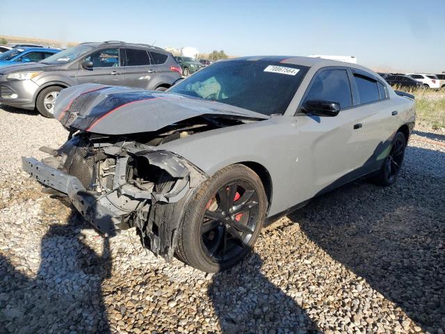 DODGE CHARGER R/ 2017 gray  gas 2C3CDXCT3HH595938 photo #1