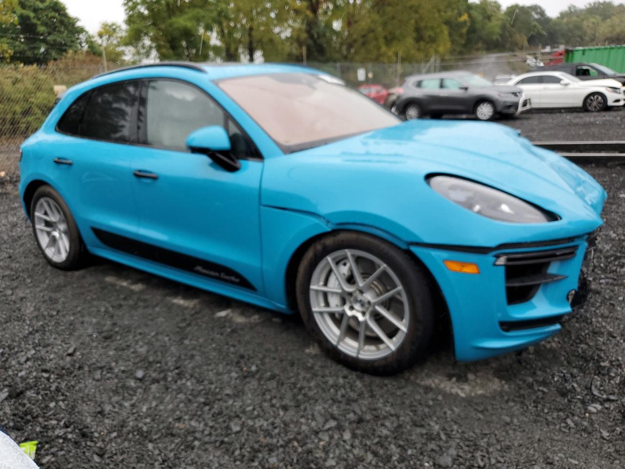 Lot #2909691225 2021 PORSCHE MACAN TURB