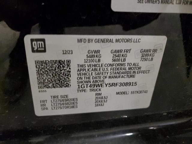 2024 GMC SIERRA K35 - 1GT49WEY5RF308915