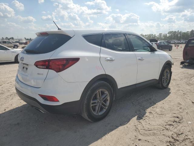 HYUNDAI SANTA FE S 2018 white  gas 5NMZT3LB0JH096419 photo #4