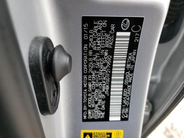 2015 LEXUS ES 350 - JTHBK1GG1F2179592