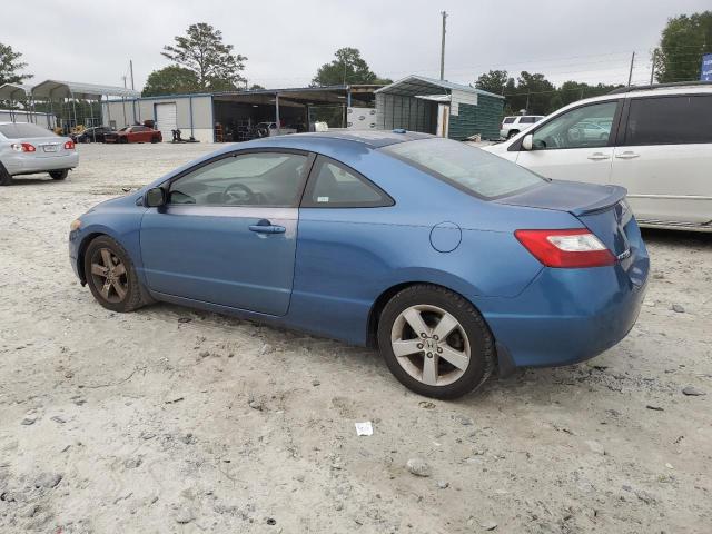 HONDA CIVIC EX 2008 blue coupe gas 2HGFG128X8H510170 photo #3