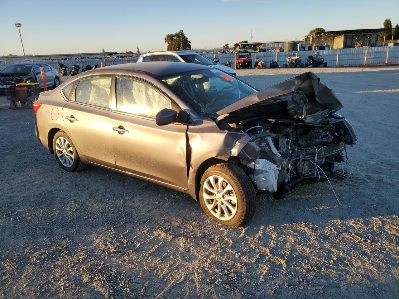 Lot #2874659119 2019 NISSAN SENTRA S