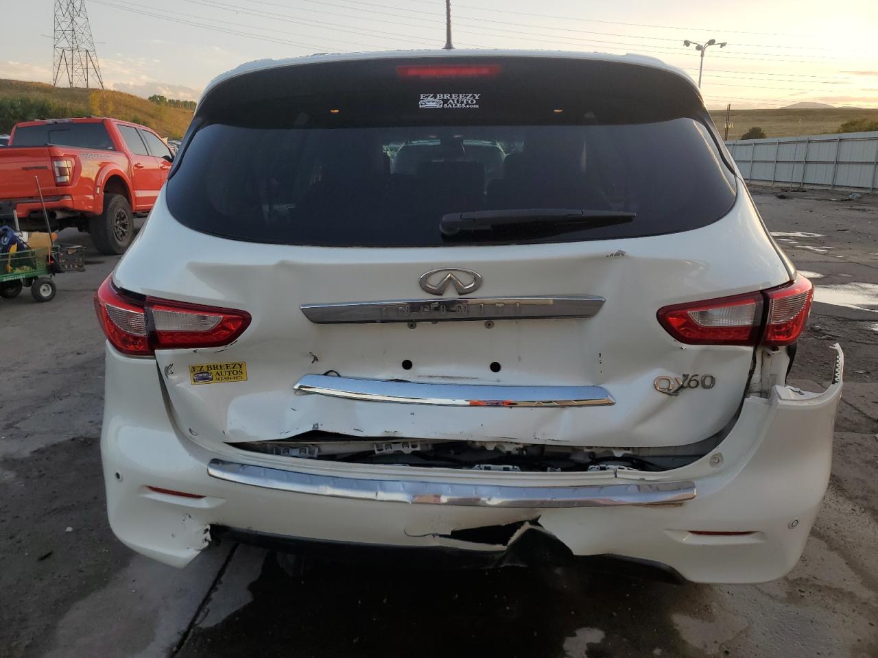 Lot #2994432062 2015 INFINITI QX60